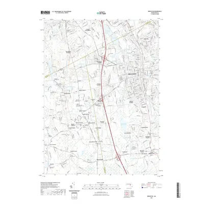 2021 Map of Brockton, 2021 Print