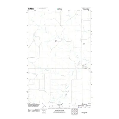 2011 Map of Brockway, 2011 Print