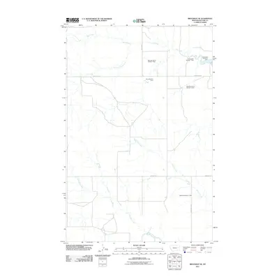 2011 Map of Brockway NE, 2011 Print