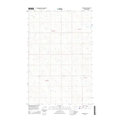 2014 Map of Brockway NE, 2014 Print