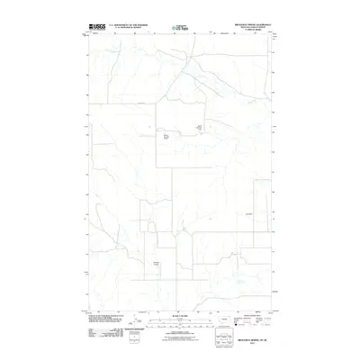 2011 Map of Brockway Spring, 2011 Print