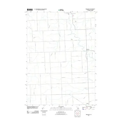 2011 Map of Brockway, 2011 Print