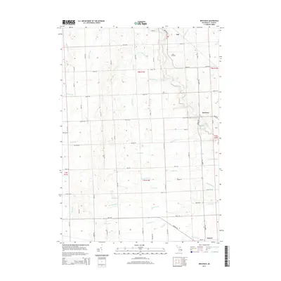2014 Map of Brockway, 2014 Print