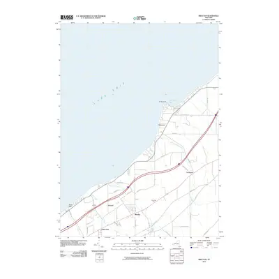 2010 Map of Brocton, 2010 Print
