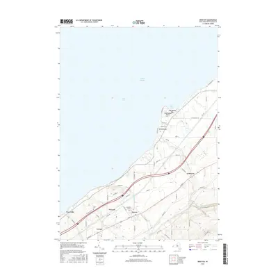 2016 Map of Brocton, 2016 Print