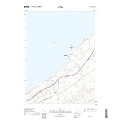 2019 Map of Brocton, 2019 Print