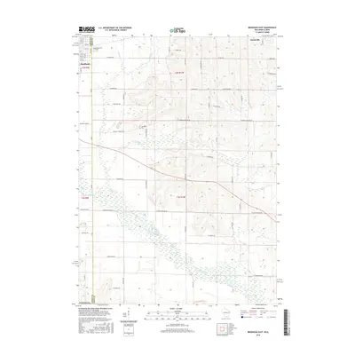 2016 Map of Brodhead East, 2016 Print