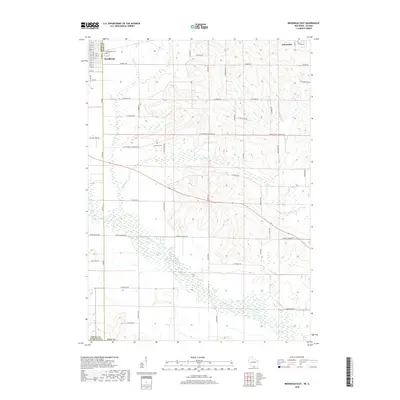 2018 Map of Brodhead East, 2018 Print