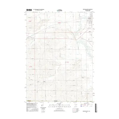 2016 Map of Brodhead West, 2016 Print