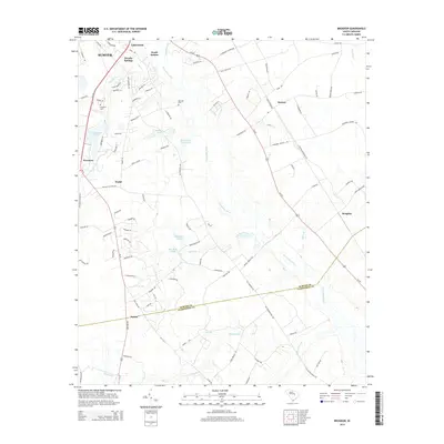 2014 Map of Brogdon, 2014 Print