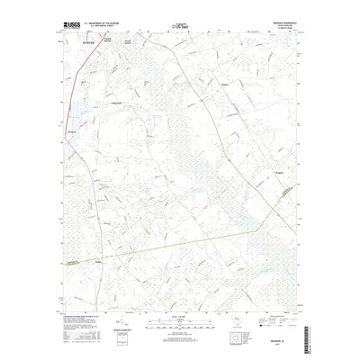 2017 Map of Brogdon, 2017 Print