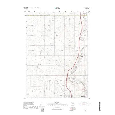 2018 Map of Brokaw, 2018 Print