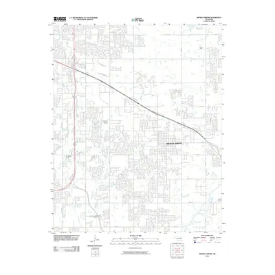 2010 Map of Broken Arrow, 2010 Print