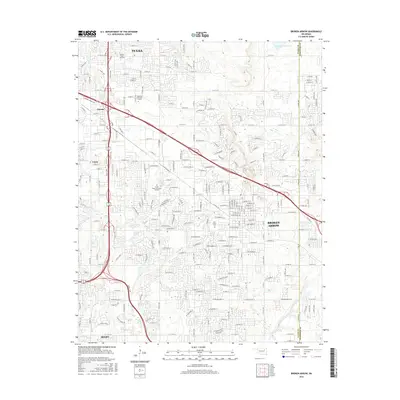 2016 Map of Broken Arrow, 2016 Print