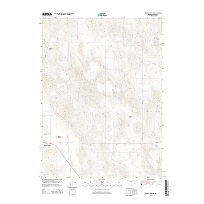 2014 Map of Broken Bow NE, 2014 Print