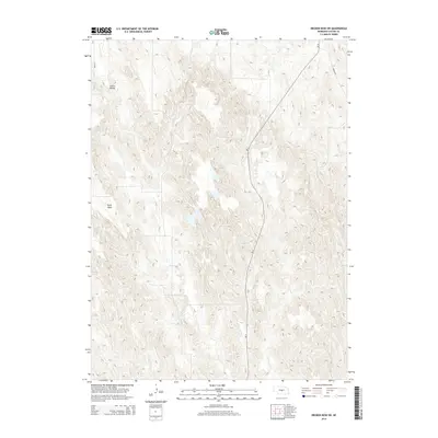 2014 Map of Broken Bow SW, 2014 Print