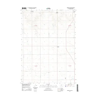 2015 Map of Broken Leg Dam, 2015 Print