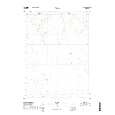 2017 Map of Broken Leg Dam, 2017 Print