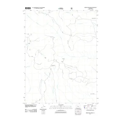 2011 Map of Broken Rib Creek, 2011 Print