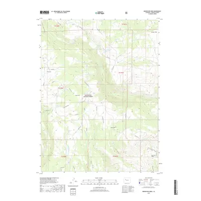 2019 Map of Broken Rib Creek, 2019 Print