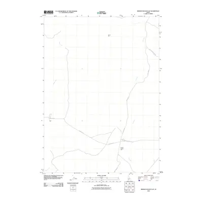2010 Map of Broken Wagon Flat, 2010 Print
