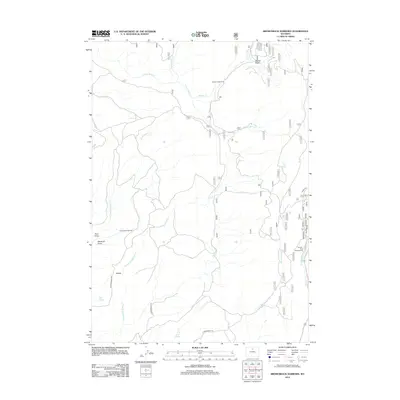2012 Map of Brokenback Narrows, 2012 Print