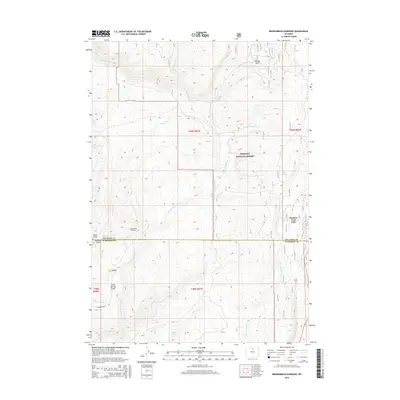 2015 Map of Brokenback Narrows, 2015 Print
