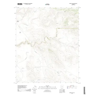 2026 Map of Bronco Gulch, 2026 Print