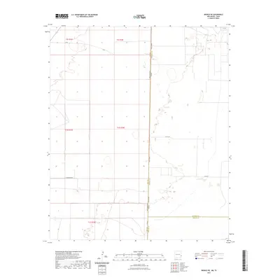 2023 Map of Bronco NE, 2023 Print