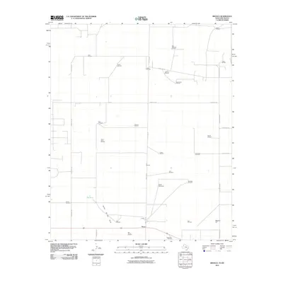 2010 Map of Bronco, 2010 Print