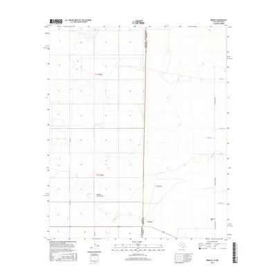 2016 Map of Bronco, 2016 Print
