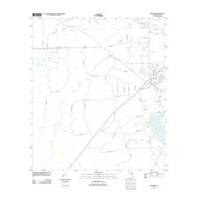 2012 Map of Bronson, 2012 Print