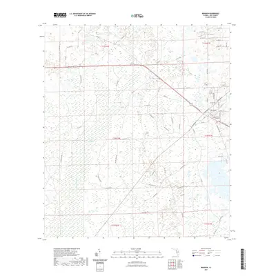 2021 Map of Bronson, 2021 Print