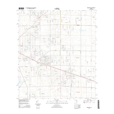 2015 Map of Bronson NE, 2015 Print