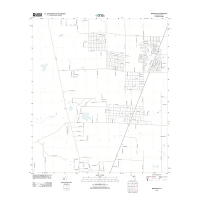 2012 Map of Bronson SE, 2012 Print