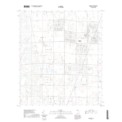 2018 Map of Bronson SE, 2018 Print