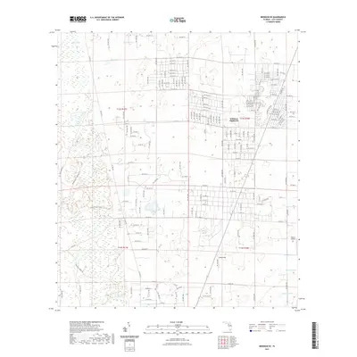 2021 Map of Bronson SE, 2021 Print