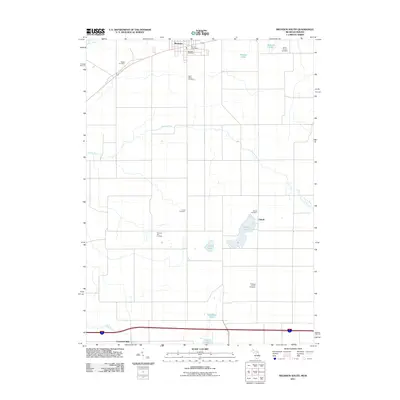 2011 Map of Bronson South, 2011 Print