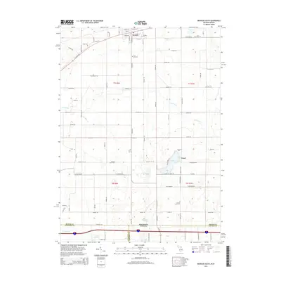 2014 Map of Bronson South, 2014 Print