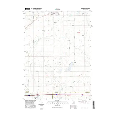 2017 Map of Bronson South, 2017 Print