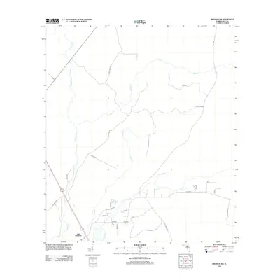2012 Map of Bronson SW, 2012 Print
