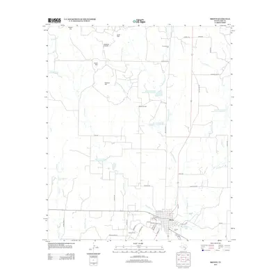 2013 Map of Bronte, 2013 Print
