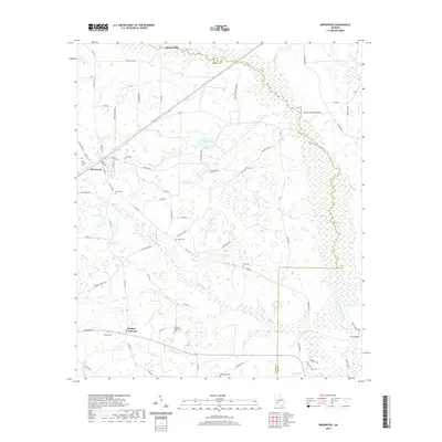 2020 Map of Bronwood, 2020 Print