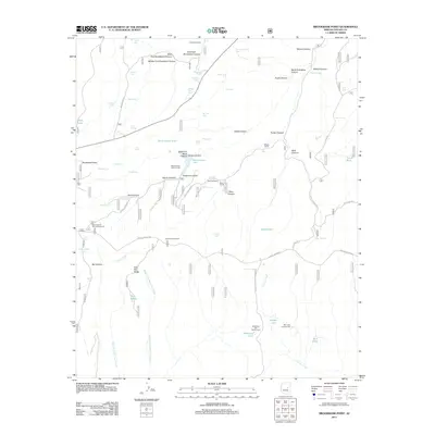 2011 Map of Brookbank Point, 2011 Print
