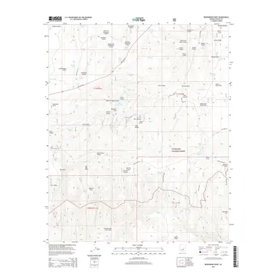 2014 Map of Brookbank Point, 2014 Print