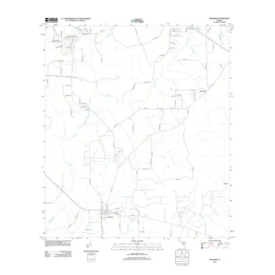 2012 Map of Brooker, 2012 Print