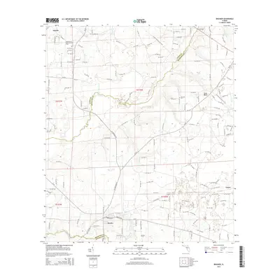 2015 Map of Brooker, 2015 Print