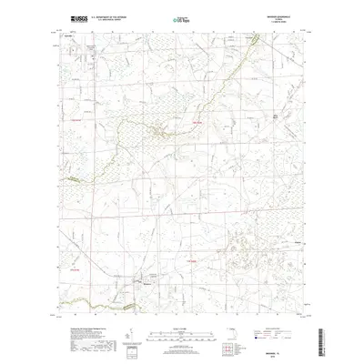 2018 Map of Brooker, 2018 Print