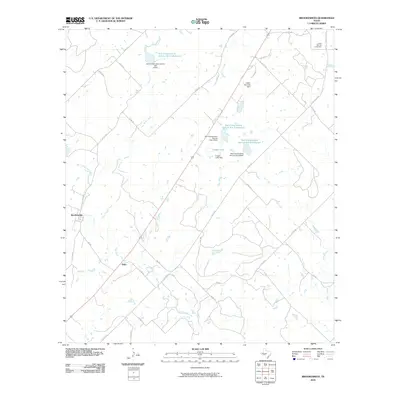 2010 Map of Brookesmith, 2010 Print