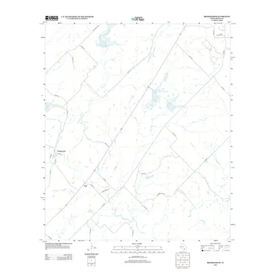 2013 Map of Brookesmith, 2013 Print